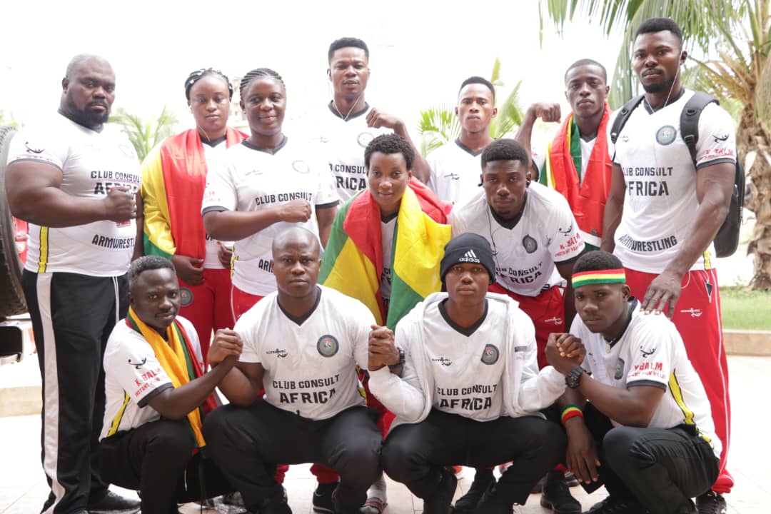 Armwrestling: Team Ghana names squad for 2022 Africa Championship in Nigeria